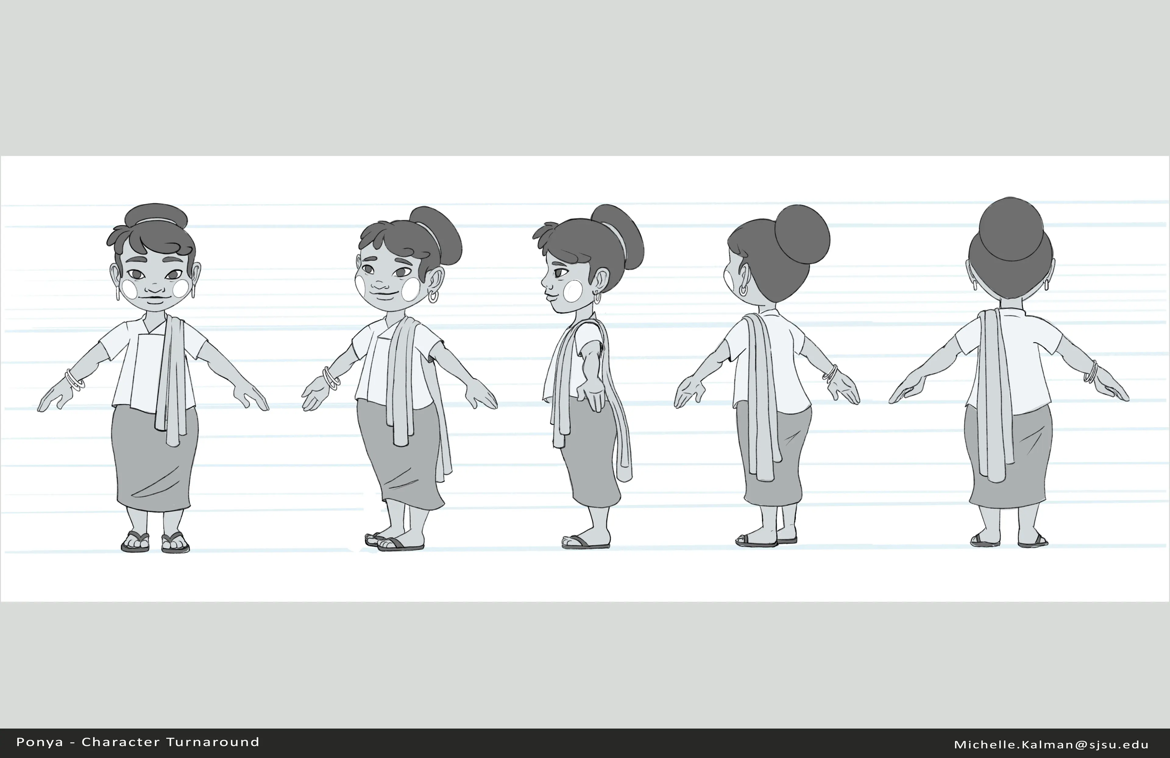 Character turnaround
